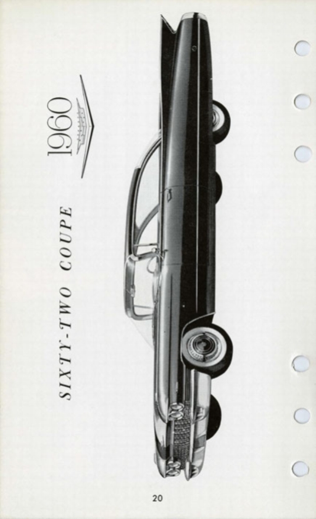 1960 Cadillac Salesmans Data Book Page 29